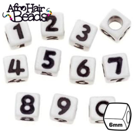 Alpha Number Beads ♥ Wit