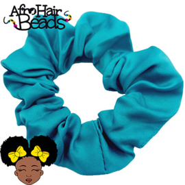 Scrunchie Satijn Mini ♥ Teal