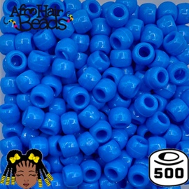 8x6mm ♥ Neon Blauw