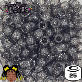 9x6mm ♥037♥ Zwart