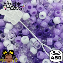 8x6mm ♥ Paarsmix