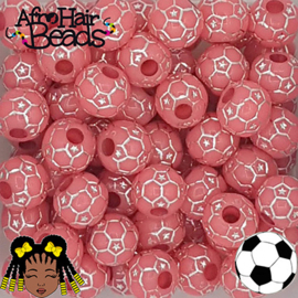 Voetbal ♥ Roze/Zilver