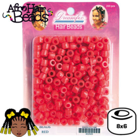 8x6mm ♥ Rood