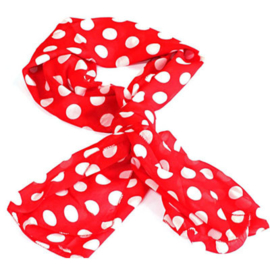 Sjaal 165x50cm ♥ Rood