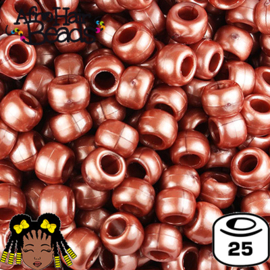 9x6mm ♥925♥ Rood Goud