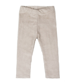 Legging Cotton Rib  Sand