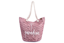 Roze schoudertas / shopper Callantsoog