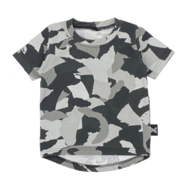 By Xavi  Grey Army T-Shirt