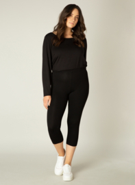 Legging - Audrey- Black (Base Level Curvy)