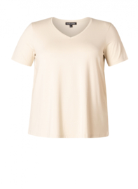 Shirt - Alba - Light Beige (Base Level Curvy)