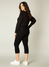 Legging - Audrey- Black (Base Level Curvy)