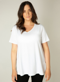 Shirt - Alba - White (Base Level Curvy)