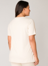 Shirt - Alba - Light Beige (Base Level Curvy)