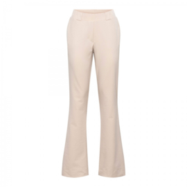 Broek PENELOPE FLARE TRAVEL - Zand (&Co Woman)