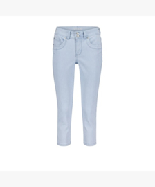 Broek SUZE COLOURED DENIM STRIPE - Bleach blue (Red Button)