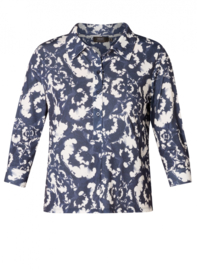 Blouse - Femme - Deep blue/multi color (YEST)