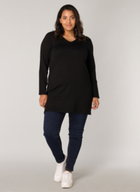 Top - Anine Long - Black (Base Level Curvy)