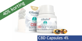 Op=op! CBD Capsules 4% nu tijdelijk €17,95 i.p.v. €29,95