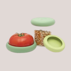 Foodhugger siliconen deksel set soft greens (3)