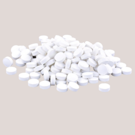 Tandpasta tabletten met fluoride  - bulk