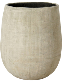 Aro L Wabi Beige plantenpot