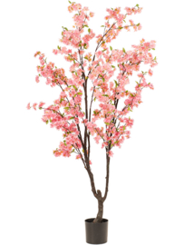 Kunstplant bloesemboom roze 210cm