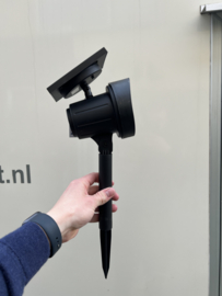 Solar verstelbare prikspot LED