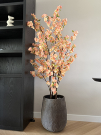 Kunstbloesemboom Peach in pot Sabi Chocolate
