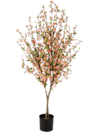Kunstplant bloesemboom vertakt roze cream 170cm