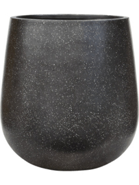Terazzo black pot (indoor - outdoor)