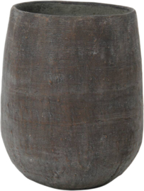 Aro L Wabi Chocolade plantenpot