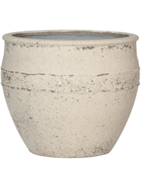 Athena L Chalk White – Ficonstone Bloempot