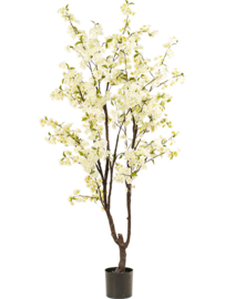 Kunstplant bloesemboom wit 210cm