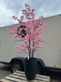 Kunst bloesemboom in pot Ben zwart