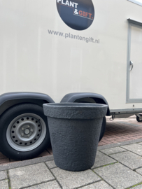Pot antraciet betonlook D58