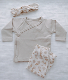 Overslagshirtje |beige