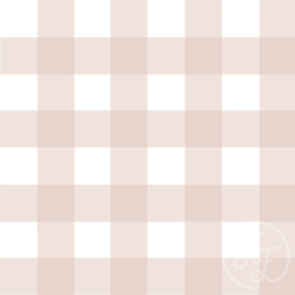 hoeslaken gingham