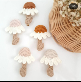 haarclip daisy flower