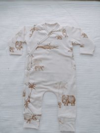 Boxpakje |jungle taupe