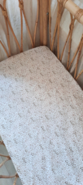 hoeslaken leopard grey
