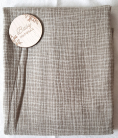 hydrofiel swaddle kiezel