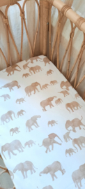 hoeslaken olifant grey