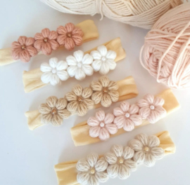 haarelastiek flowerbandage