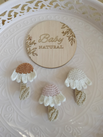 haarclip daisy flower