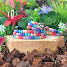 FENSI - Kinderarmband Sparkle - colorful rainbow Small - per stuk