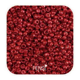 Rocailles 2mm - metallic shine pure red - 20 gram