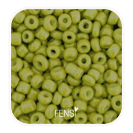 Rocailles 4mm - pistachio green - 20 gram