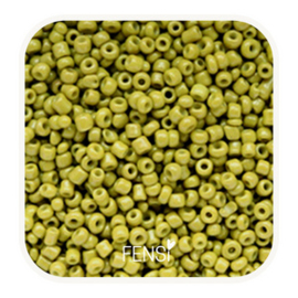 Rocailles 2mm - olive green - per 20 gram