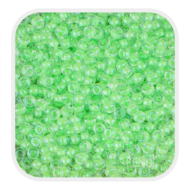 Miyuki Rocailles 8/0 - luminous green 8-1120