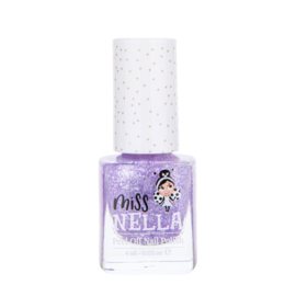 Miss Nella peel-off nagellak - Sparkly Zebra